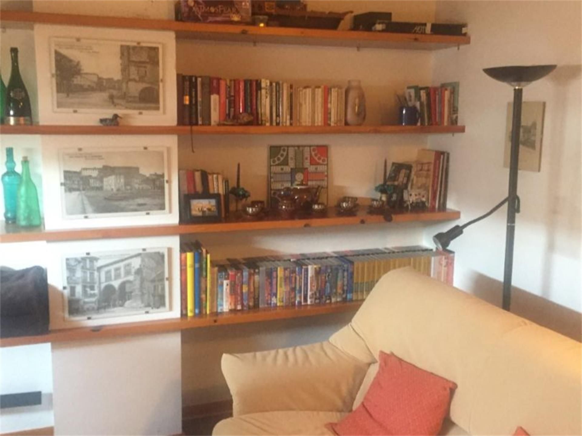 Living room of Flat for sale in Vinuesa  with Heating, Private garden and Parquet flooring