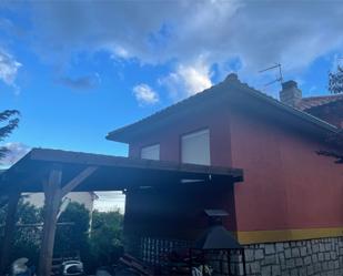 Exterior view of House or chalet for sale in Collado Mediano  with Air Conditioner, Heating and Private garden