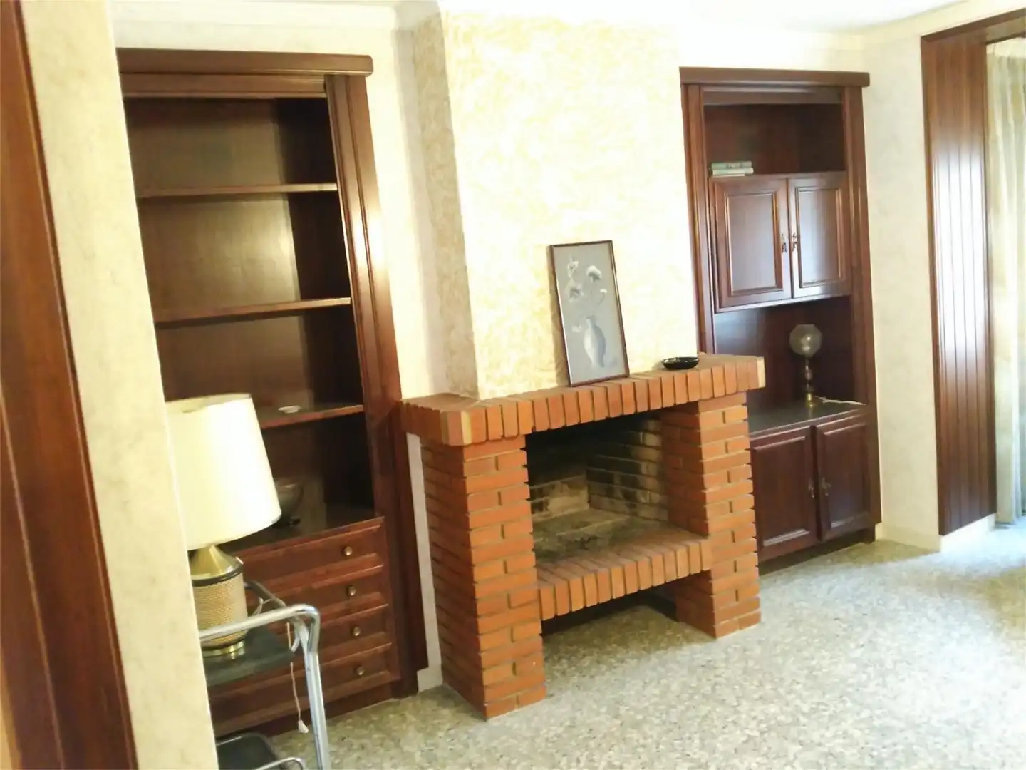 Wohnzimmer von Einfamilien-Reihenhaus zum Verkauf in Riudecols mit Terrasse, Abstellraum und Möbliert