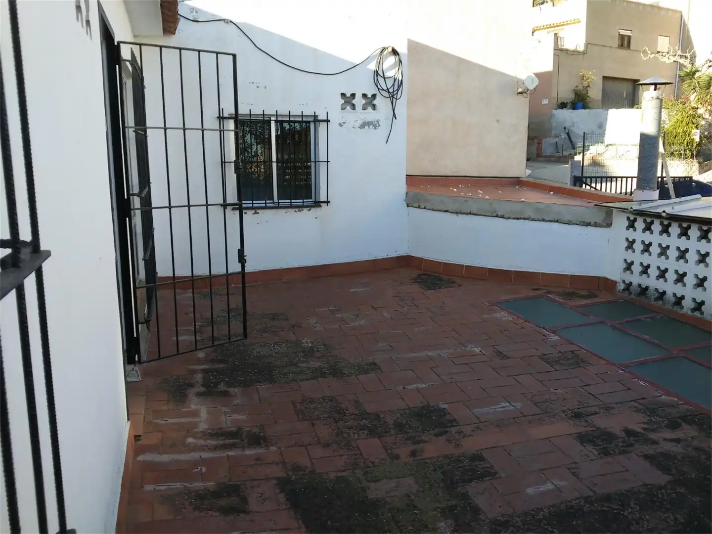 Terrasse von Einfamilien-Reihenhaus zum Verkauf in Riudecols mit Terrasse, Abstellraum und Möbliert