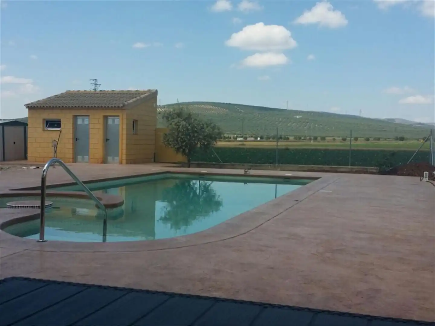 Piscina de Casa o xalet en venda en Archidona amb Jardí privat, Parquet i Terrassa