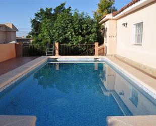 Piscina de Casa o xalet en venda en San Vicente del Raspeig / Sant Vicent del Raspeig amb Jardí privat, Terrassa i Traster