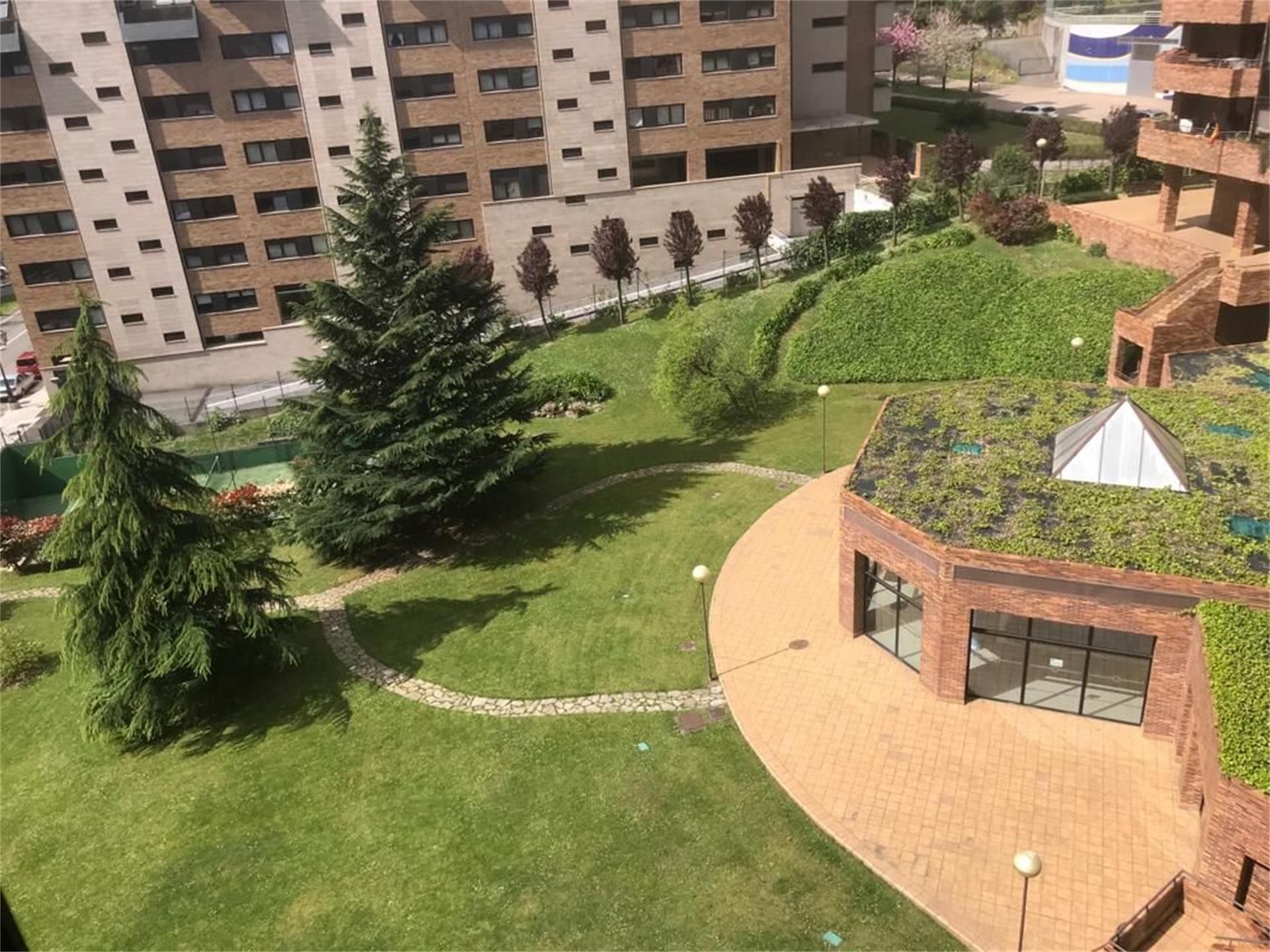 Terrace of Apartment to rent in Oviedo   with Heating, Private garden and Parquet flooring