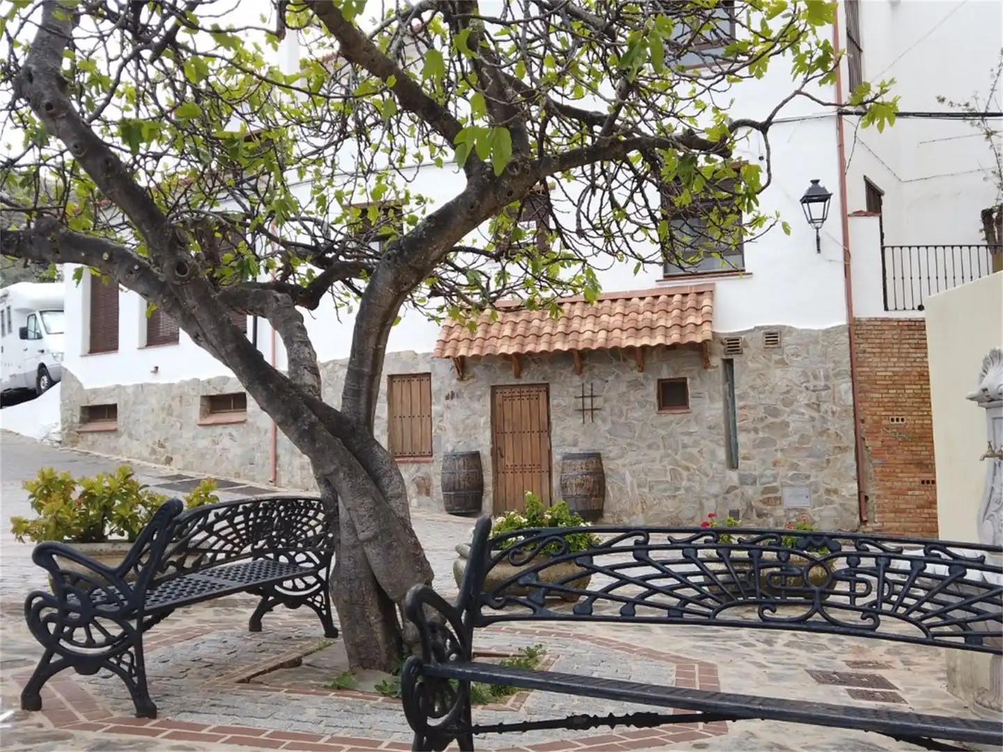 Exterior view of Detached homes for sale in Alpandeire  with Air Conditioner, Heating and Private garden