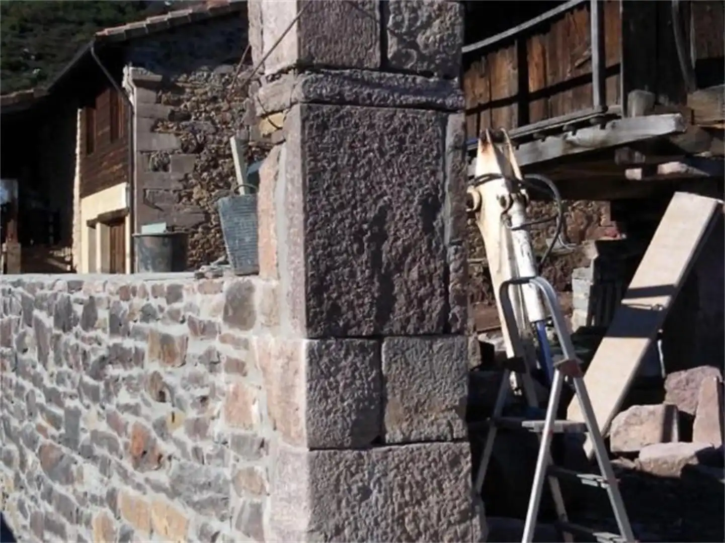 Jardí de Casa o xalet en venda en Teverga amb Terrassa i Balcó