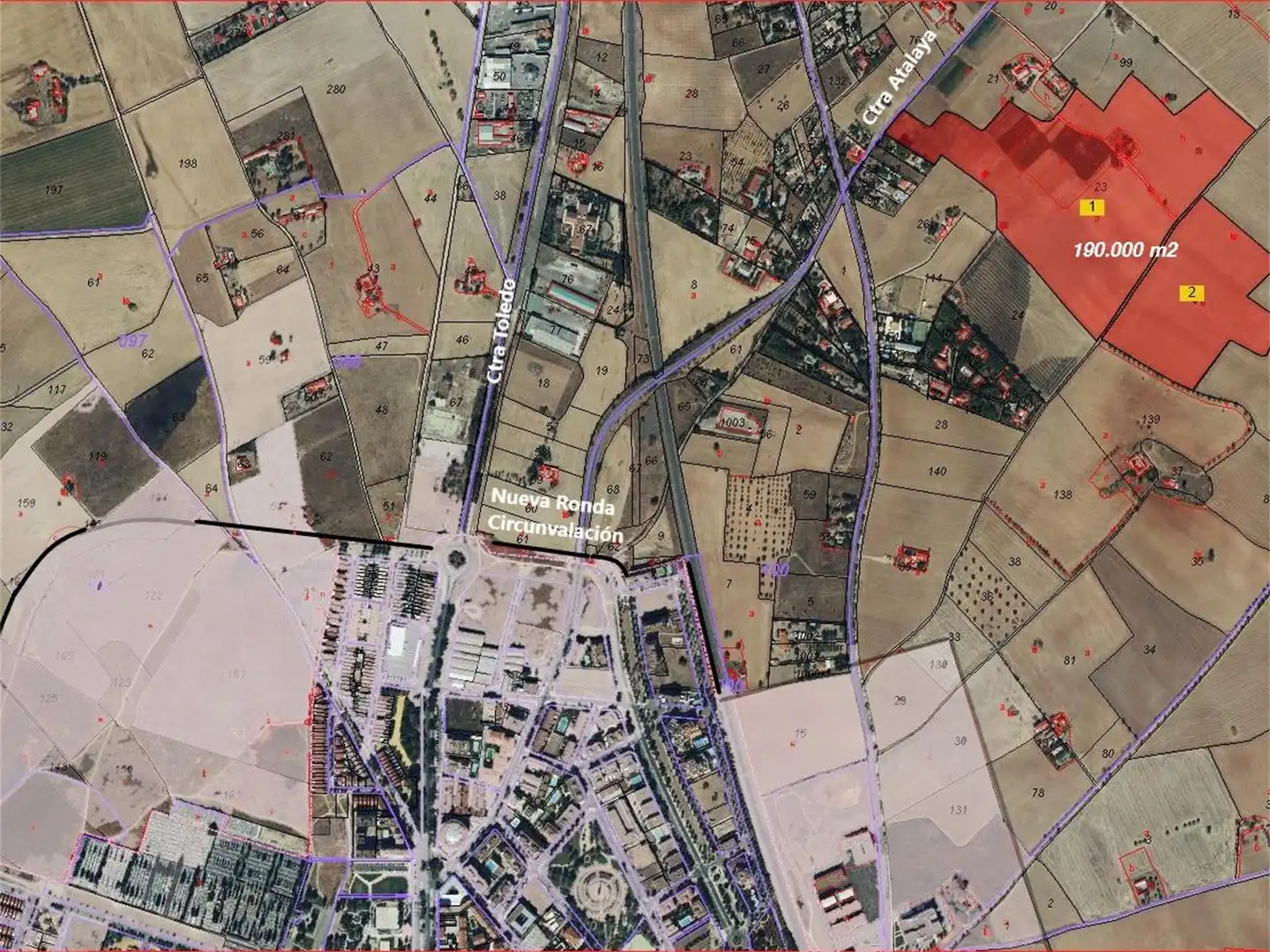 Terreno en venta en Calle Atalaya, 20, Puerta de Toledo - Atalaya Terreno en venta en Ciudad Real