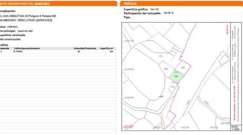 Urbanitzable en venda a Calle San Sebastián, Litago, Zaragoza - imatge 2 Foto 2 de Urbanitzable en venda a Calle San Sebastián, Litago, Zaragoza