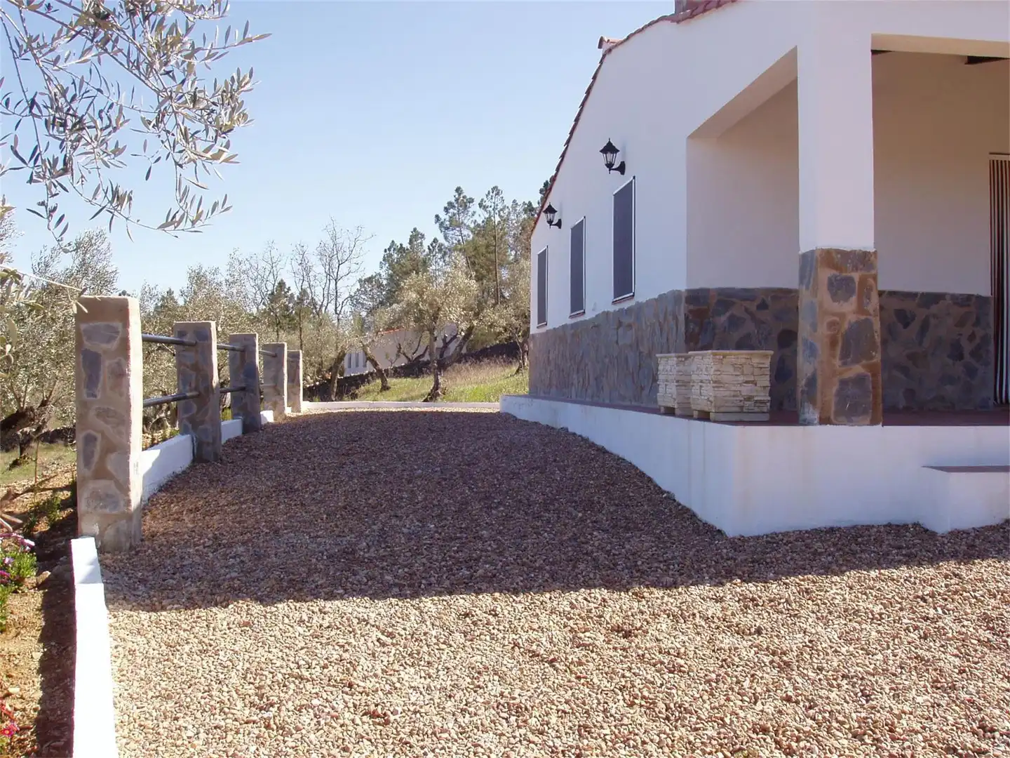 Finca rústica en venda a Cabeza la Vaca Vista exterior de Finca rústica en venda en Cabeza la Vaca amb Calefacció, Jardí privat i Terrassa