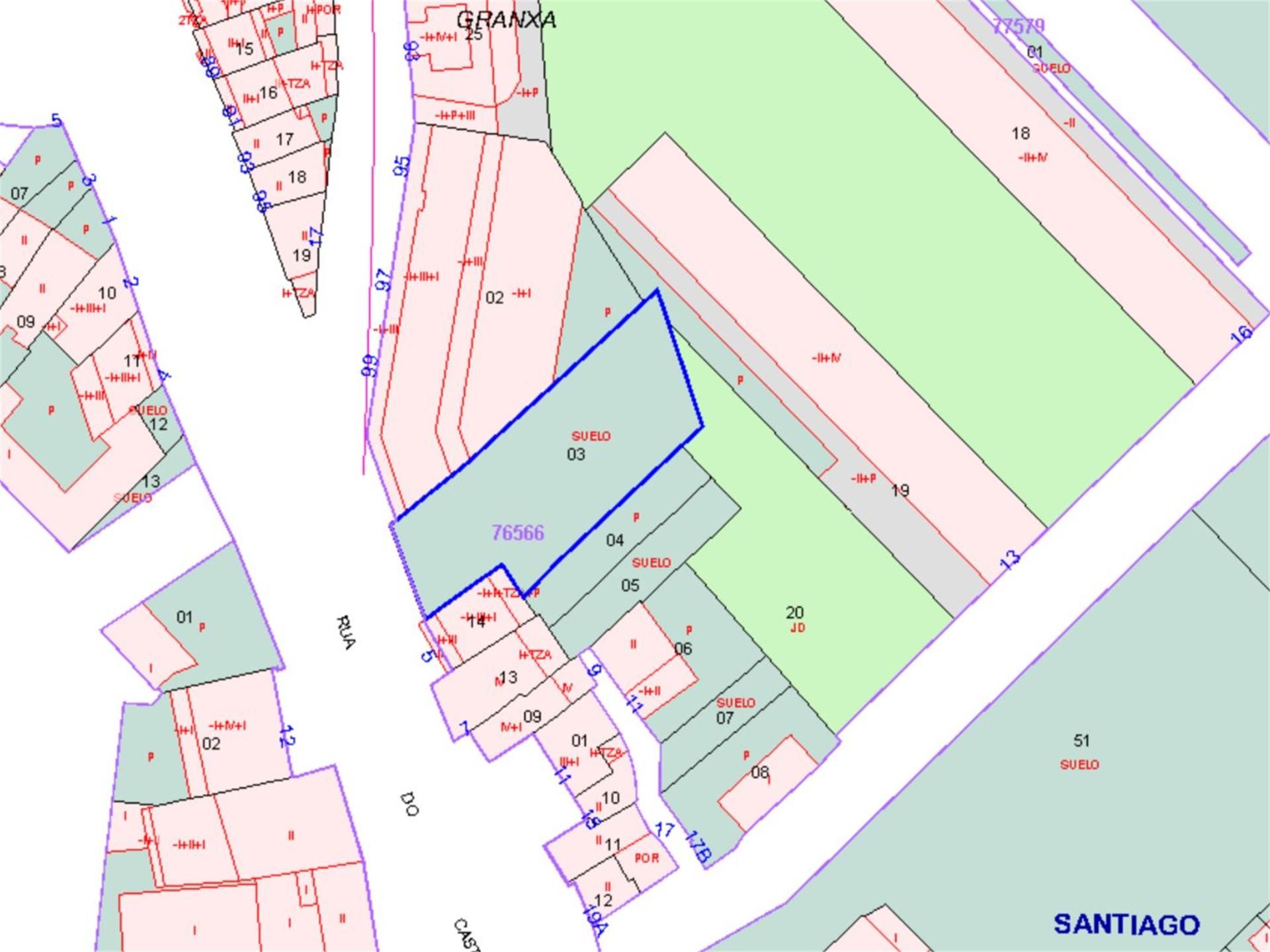 Land for sale in Santiago de Compostela 