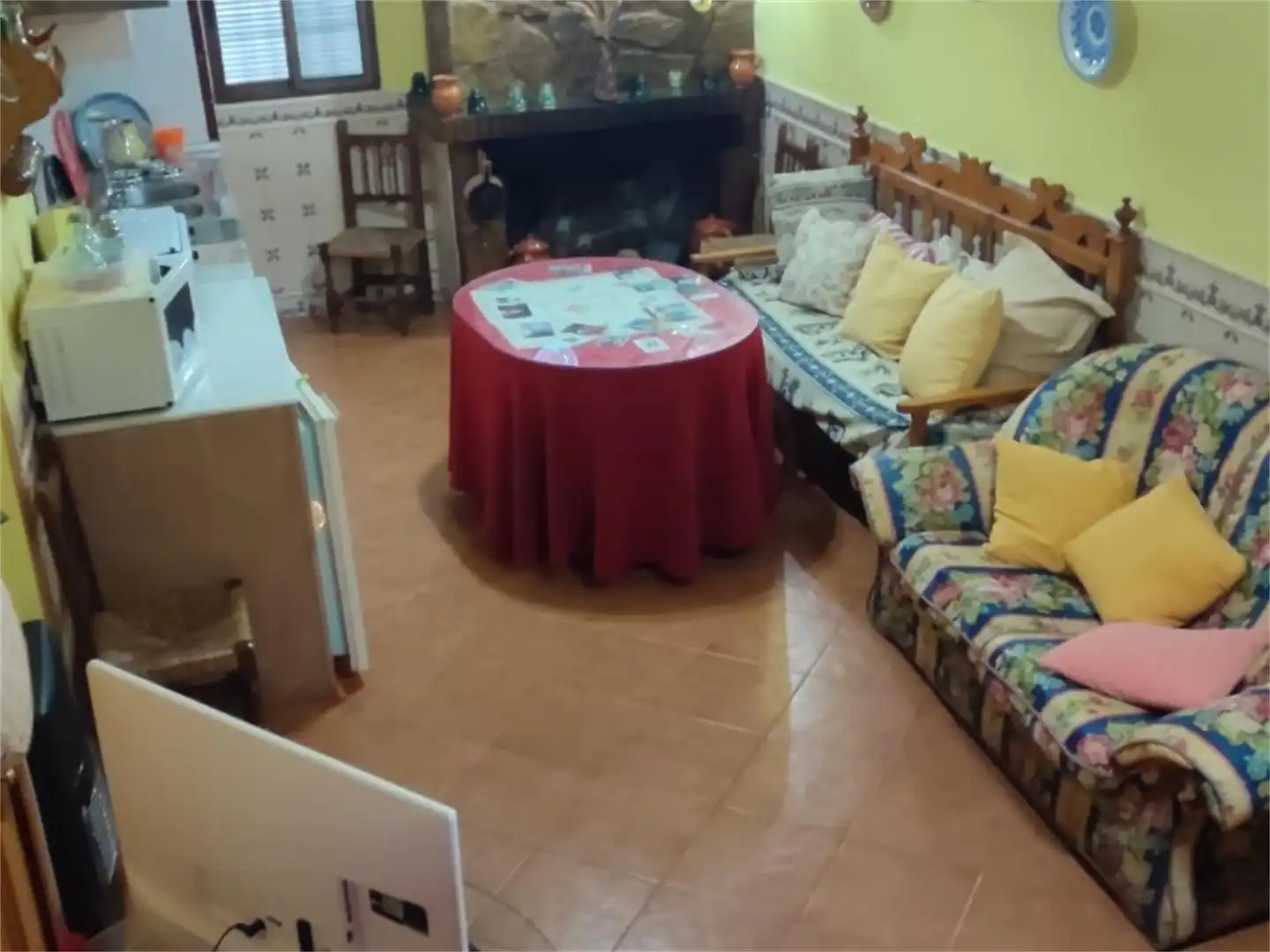 Finca rústica en venta en Calle Almenas, 8, Villanueva de los Infantes (Ciudad Real) Sala de estar de Finca rústica en venta en Villanueva de los Infantes (Ciudad Real) con Terraza, Amueblado y Microondas