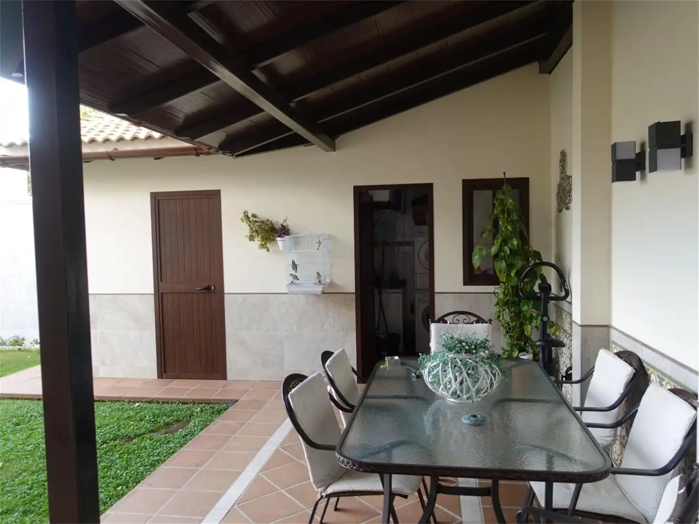Terrassa de Casa o xalet en venda en Utrera amb Aire condicionat, Calefacció i Jardí privat