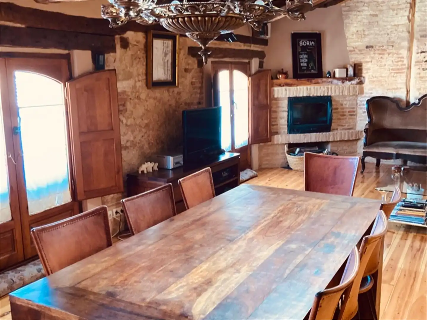 Piso en venta en Calle Mayor, Burgo de Osma - Ciudad de Osma Comedor de Piso en venta en Burgo de Osma - Ciudad de Osma con Parquet, Terraza y Trastero