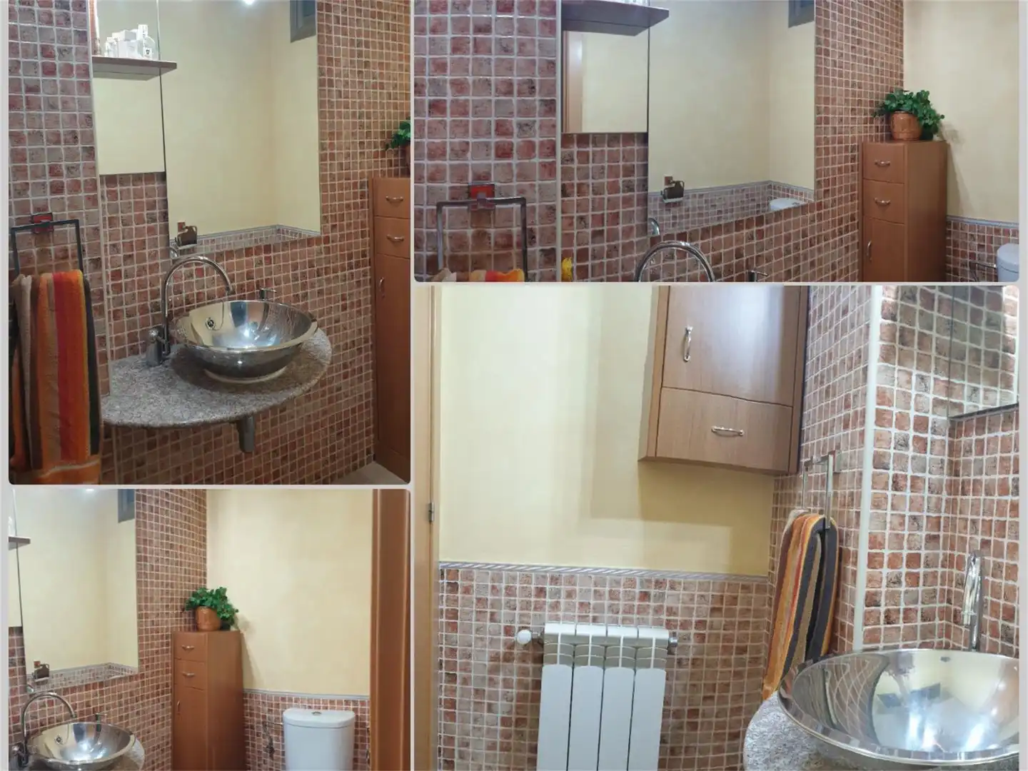 Flat for sale in Carrer Mercè Rodoreda, El Morell Bathroom of Flat for sale in El Morell with Air Conditioner, Heating and Private garden
