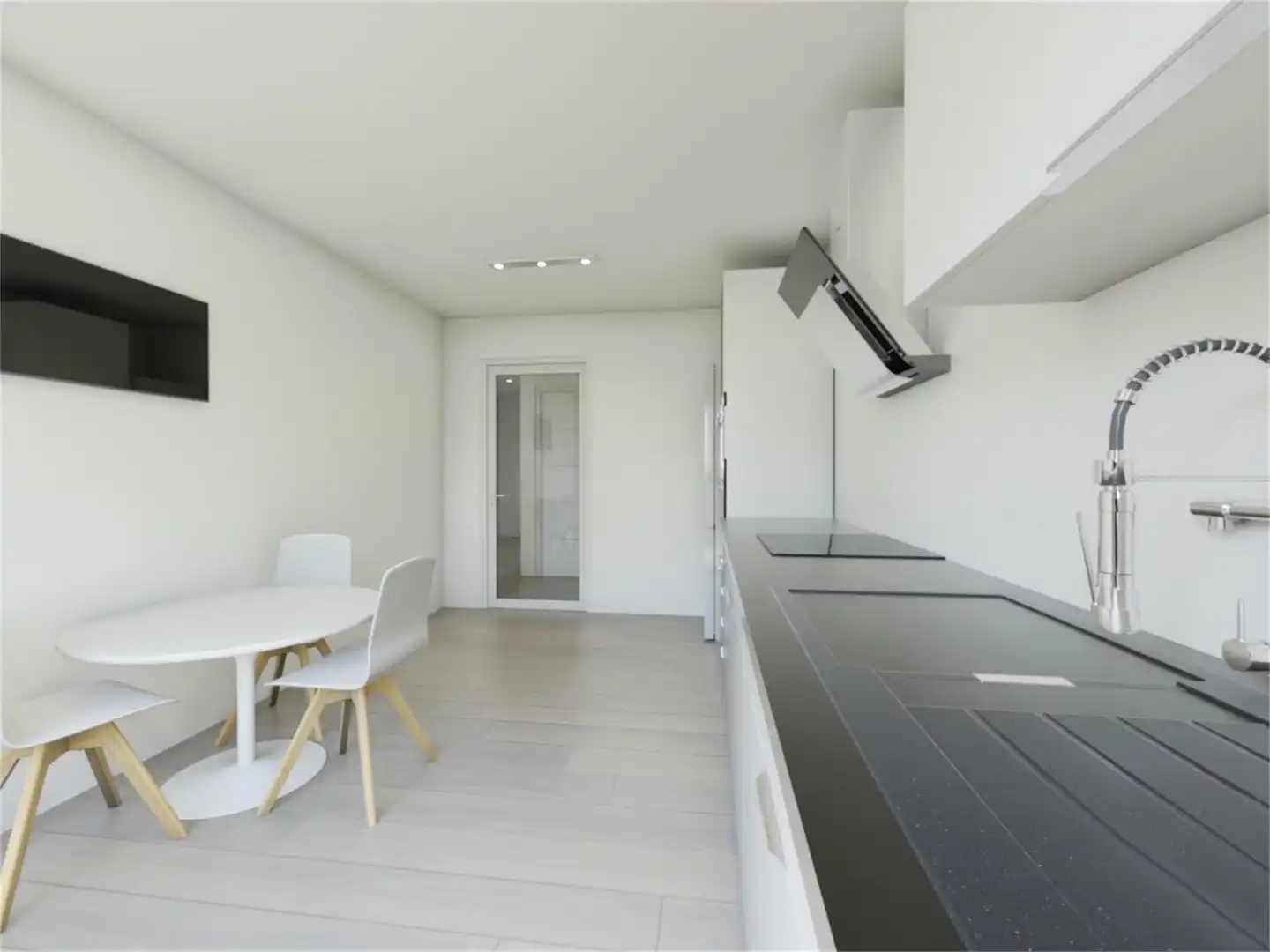 Erdgeschoss zum Verkauf in Calle Las Aguas 14, Villanueva de la Serena Küche von Erdgeschoss zum Verkauf in Villanueva de la Serena mit Klimaanlage, Privatgarten und Terrasse