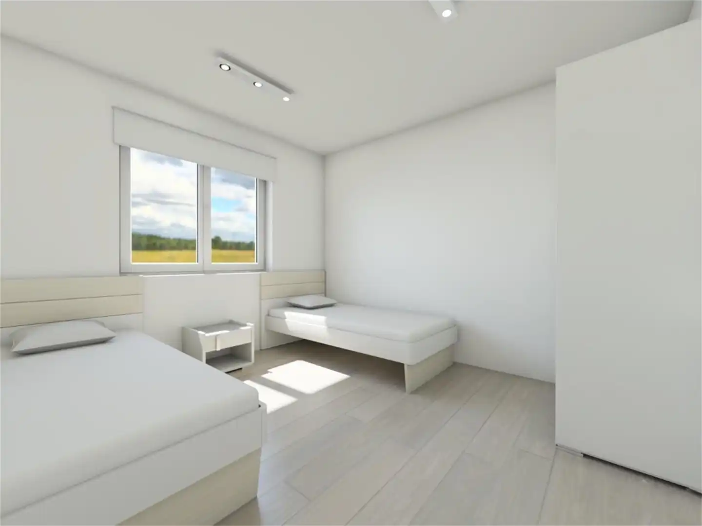 Erdgeschoss zum Verkauf in Calle Las Aguas 14, Villanueva de la Serena Schlafzimmer von Erdgeschoss zum Verkauf in Villanueva de la Serena mit Klimaanlage, Privatgarten und Terrasse