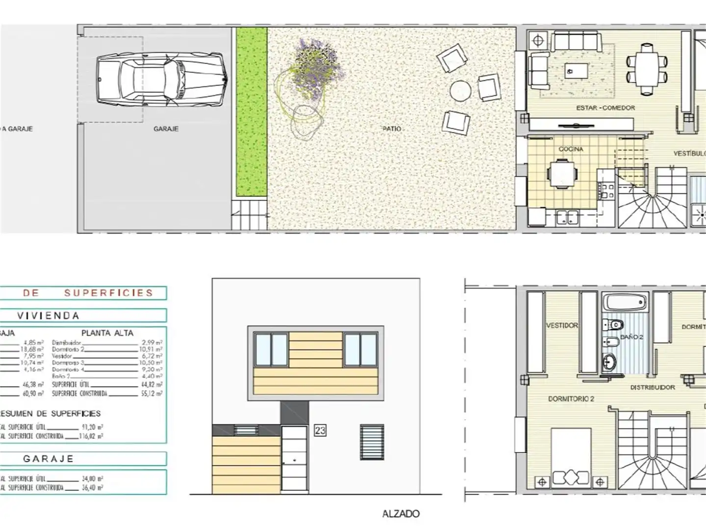Erdgeschoss zum Verkauf in Calle Las Aguas 14, Villanueva de la Serena Erdgeschoss zum Verkauf in Villanueva de la Serena mit Klimaanlage, Privatgarten und Terrasse