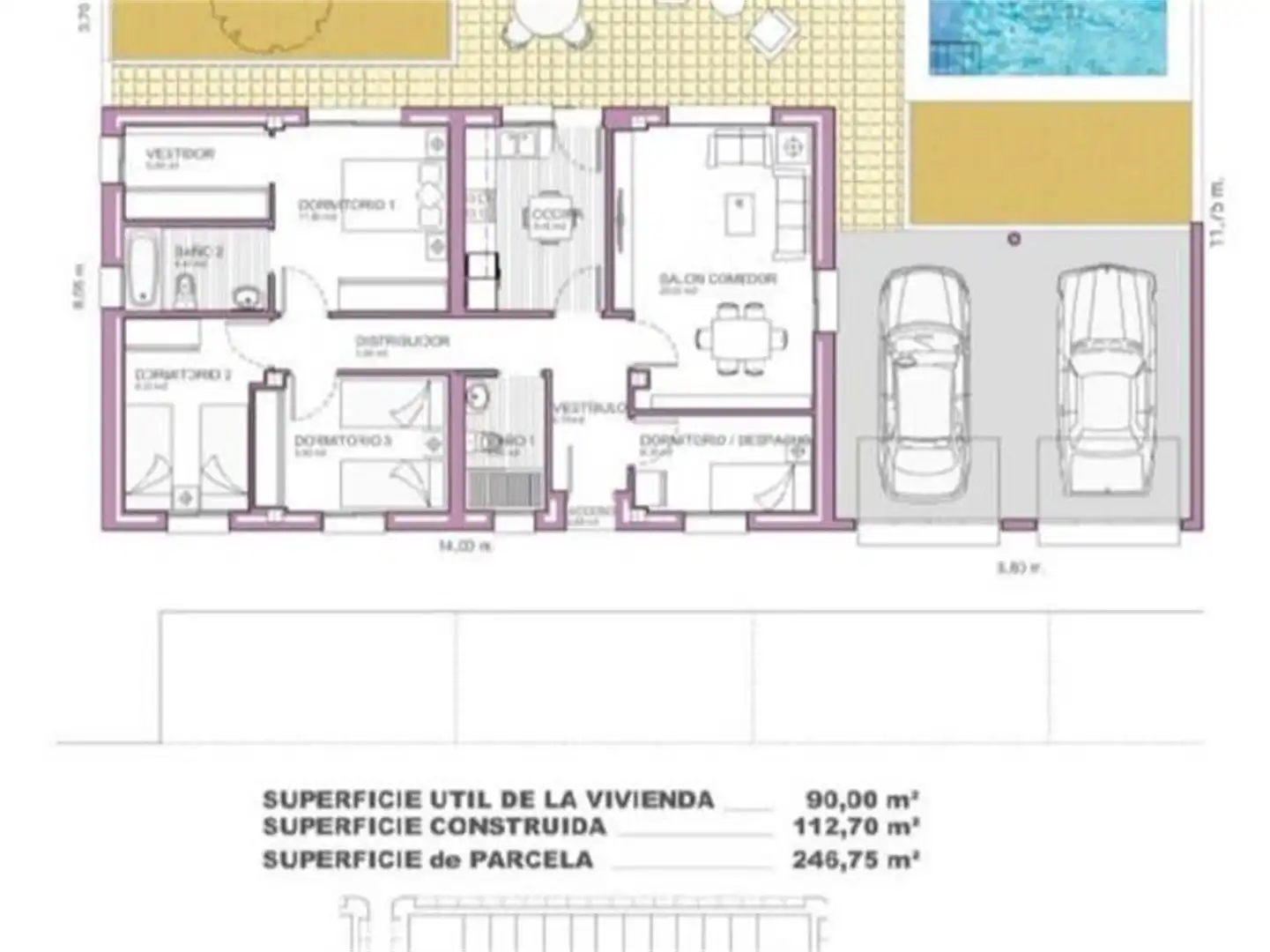 Erdgeschoss zum Verkauf in Calle Las Aguas 14, Villanueva de la Serena Erdgeschoss zum Verkauf in Villanueva de la Serena mit Klimaanlage, Privatgarten und Terrasse