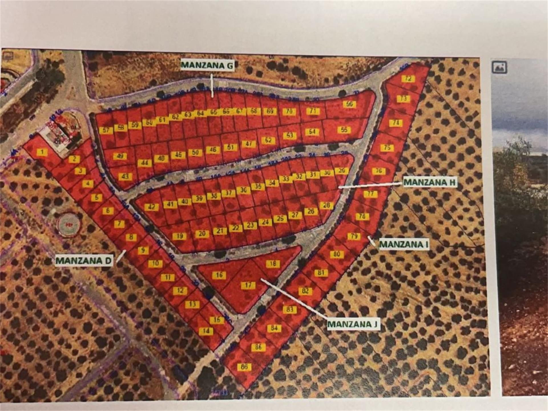 Constructible Land for sale in Peligros