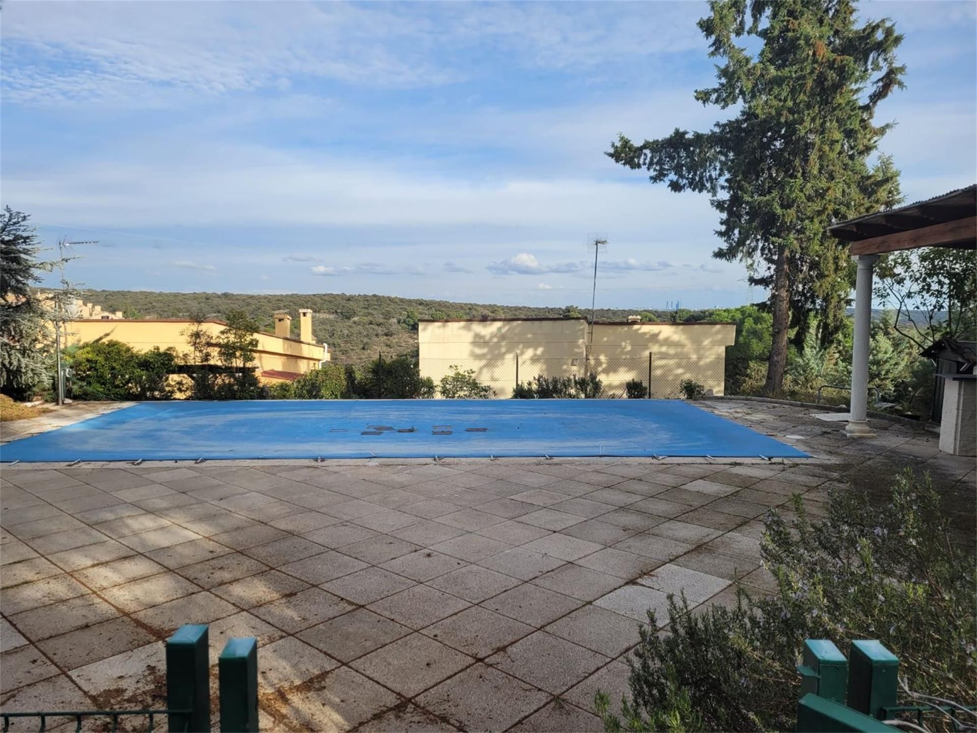 Piscina de Casa o xalet en venda en Torrelodones amb Aire condicionat, Terrassa i Piscina