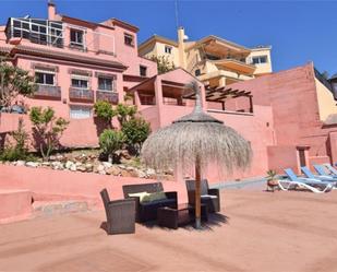 Vista exterior de Casa o xalet en venda en Málaga Capital amb Aire condicionat, Terrassa i Piscina