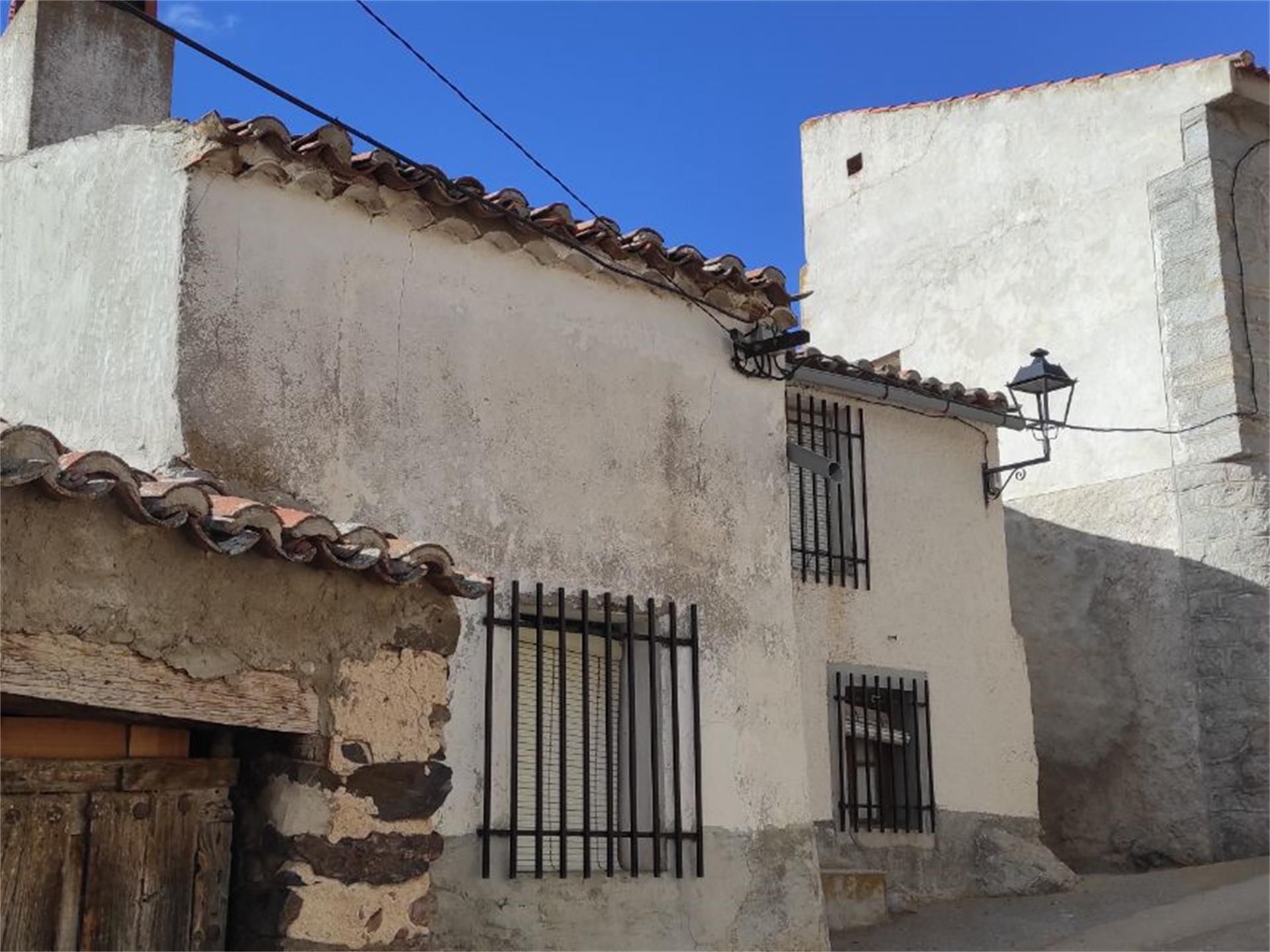 Vista exterior de Casa o xalet en venda en Santa María del Cubillo