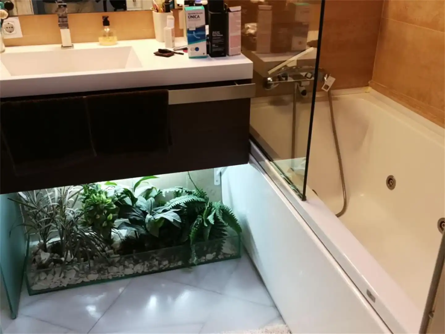 Bany de Dúplex de lloguer en Cuenca amb Aire condicionat, Calefacció i Terrassa