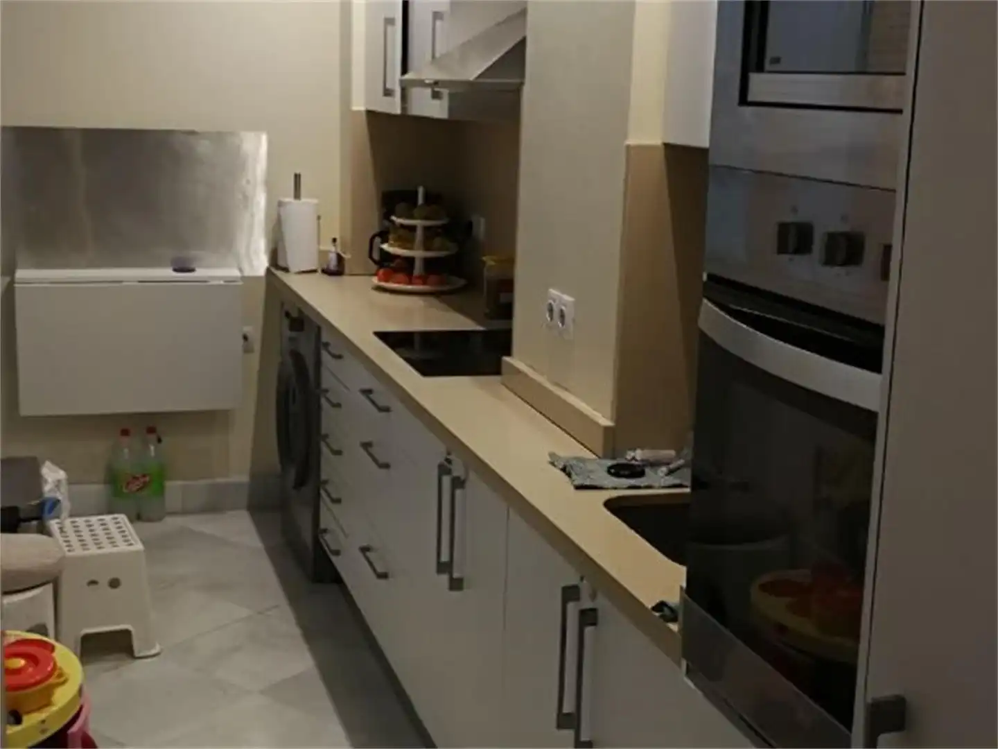 Cuina de Dúplex de lloguer en Cuenca amb Aire condicionat, Calefacció i Terrassa