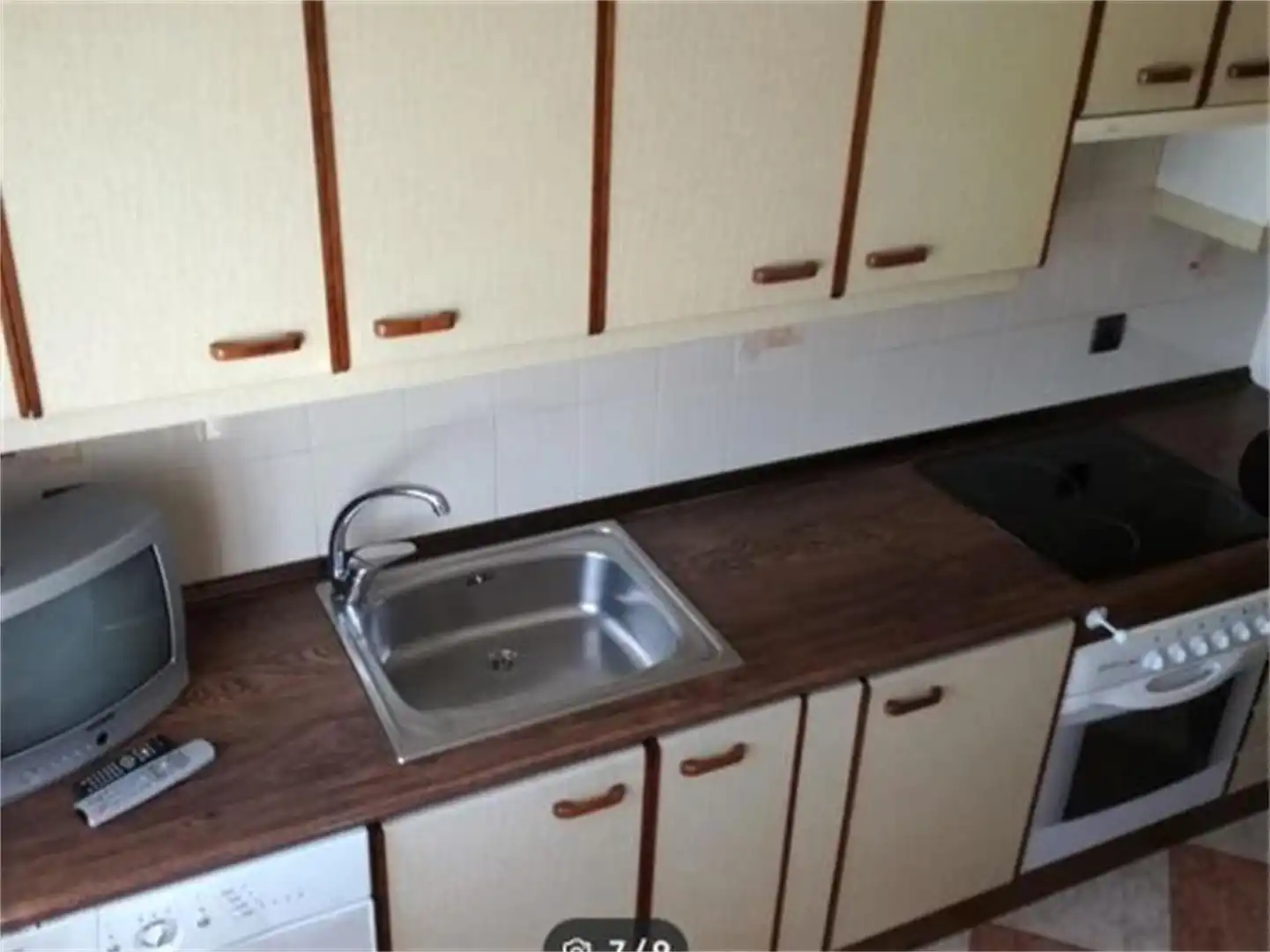Kitchen of Flat for sale in Bilbao   with Furnished