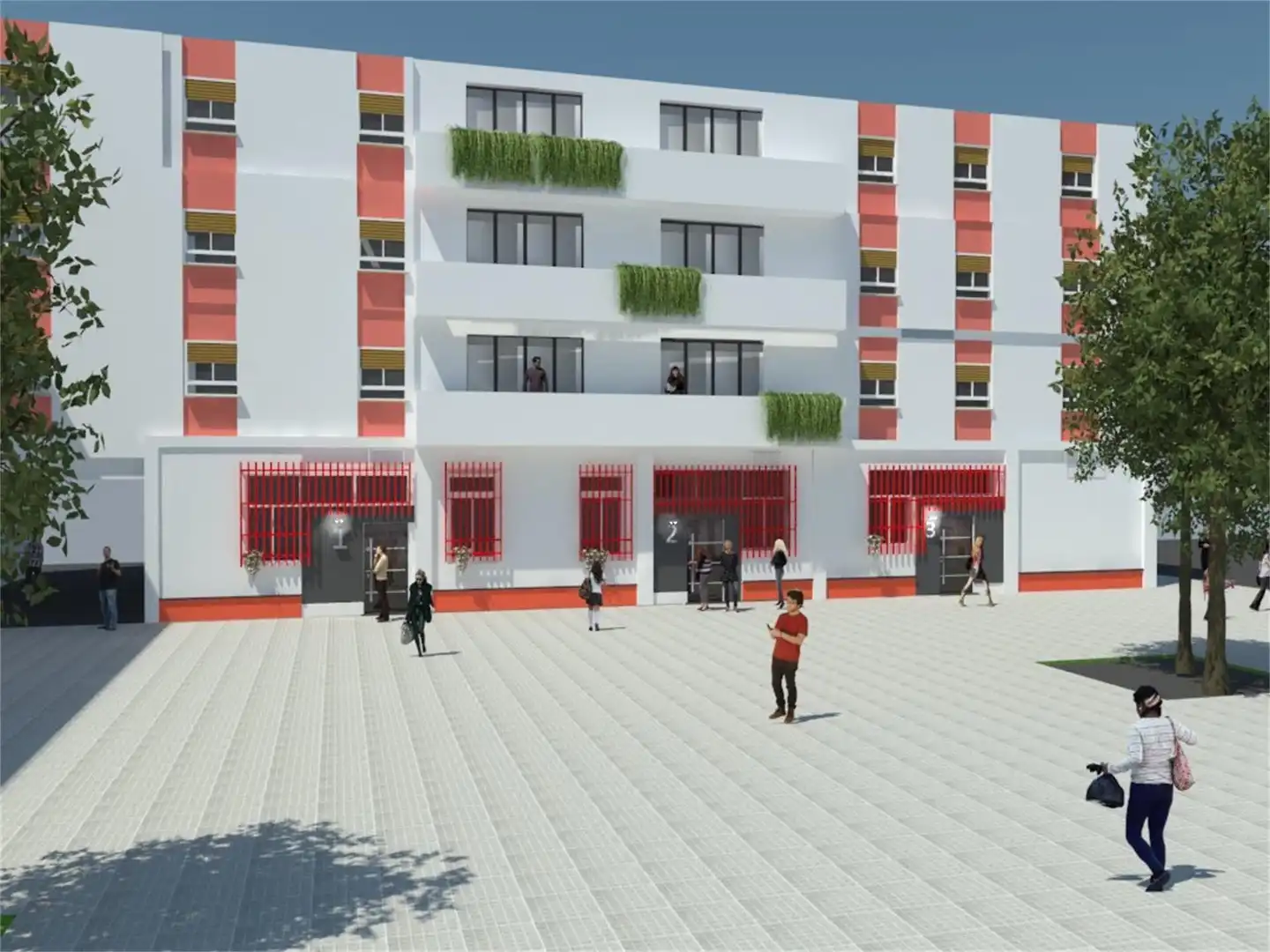 Erdgeschoss zum Verkauf in Avenida Almirante León Herrero, Hornos Púnicos Außenansicht von Erdgeschoss zum Verkauf in San Fernando mit Heizung