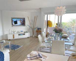 Living room of Apartment for sale in  Valencia Capital  with Air Conditioner, Terrace and Balcony