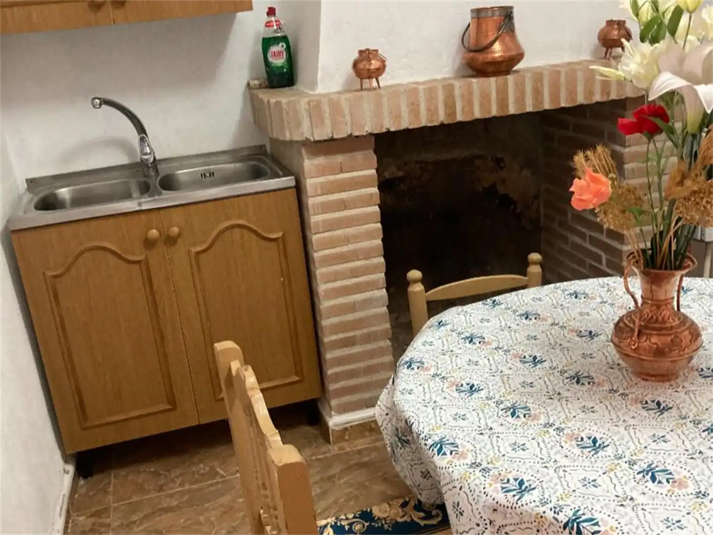 Casa adosada en venta en Calle del Pilar, 7, Abenójar Cocina de Casa adosada en venta en Abenójar con Amueblado