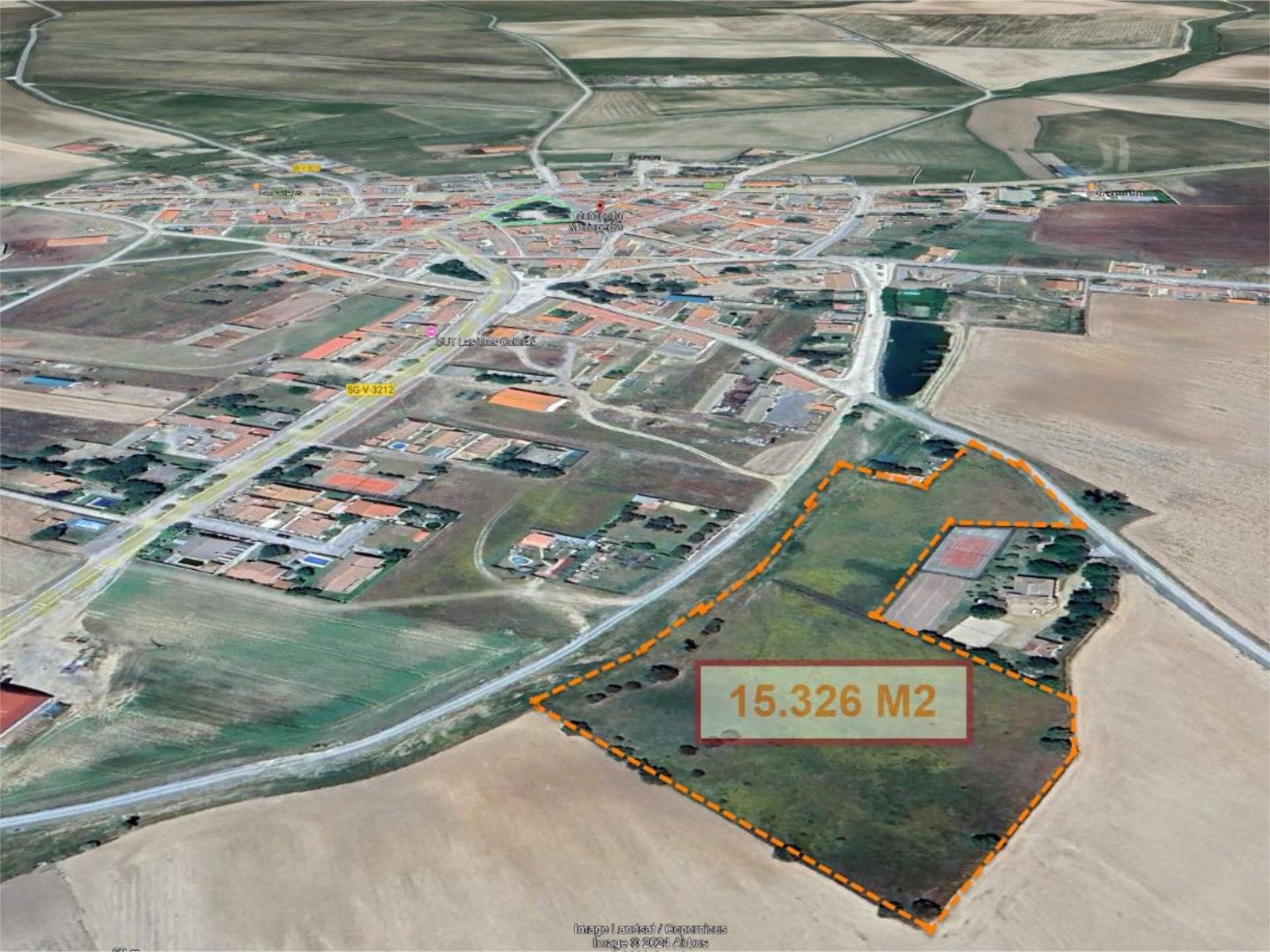 Exterior view of Land for sale in Muñopedro