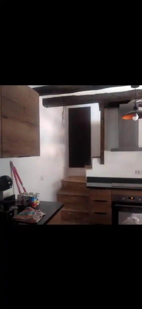 Cocina de Finca rústica en venta en Laroya con Trastero, Amueblado y Balcón