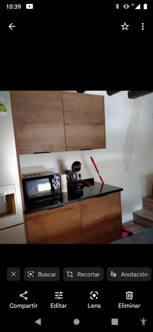 Cocina de Finca rústica en venta en Laroya con Trastero, Amueblado y Balcón