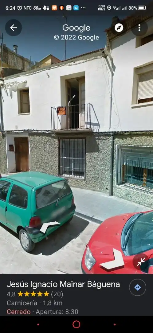 Einfamilien-Reihenhaus zum Verkauf in Calle Mayor, 44, Cariñena Außenansicht von Einfamilien-Reihenhaus zum Verkauf in Cariñena mit Heizung, Privatgarten und Terrasse