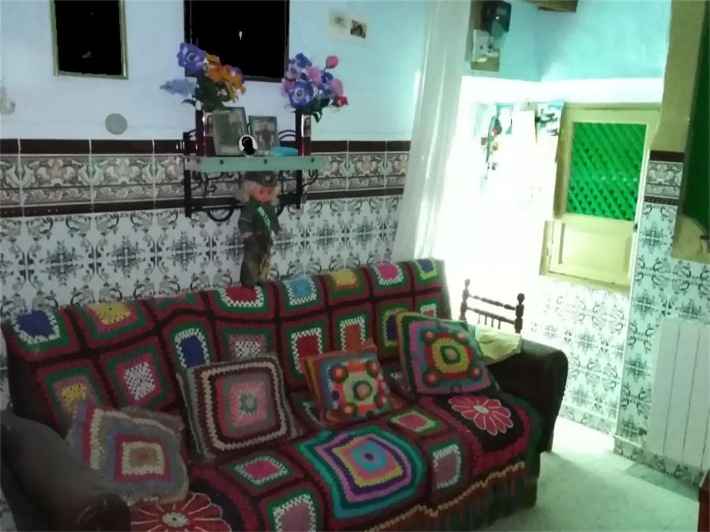 Sala de estar de Casa adosada en venta en Almonacid del Marquesado con Calefacción y Amueblado