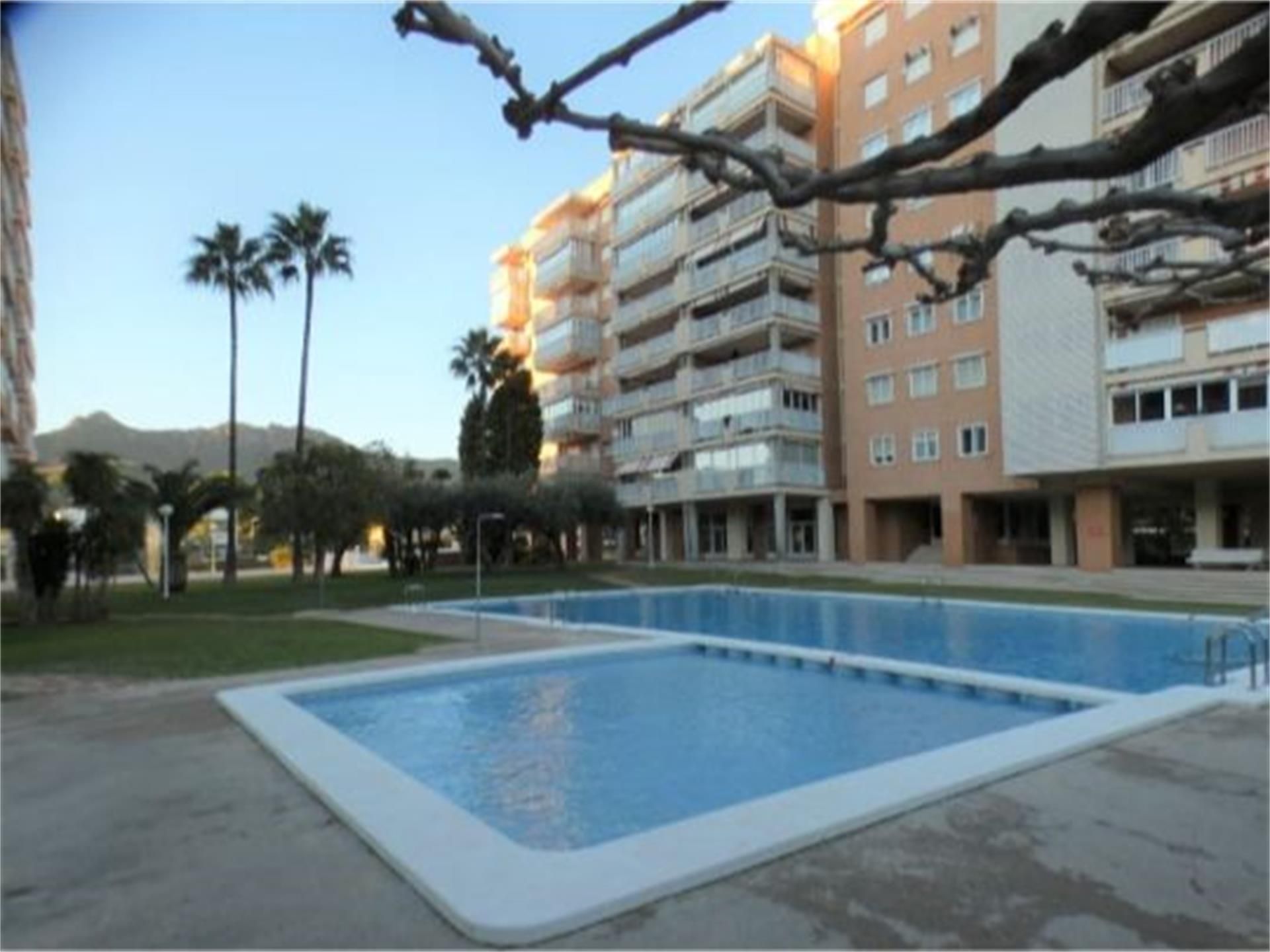 Swimming pool of Flat for sale in Benicasim / Benicàssim  with Heating, Private garden and Terrace