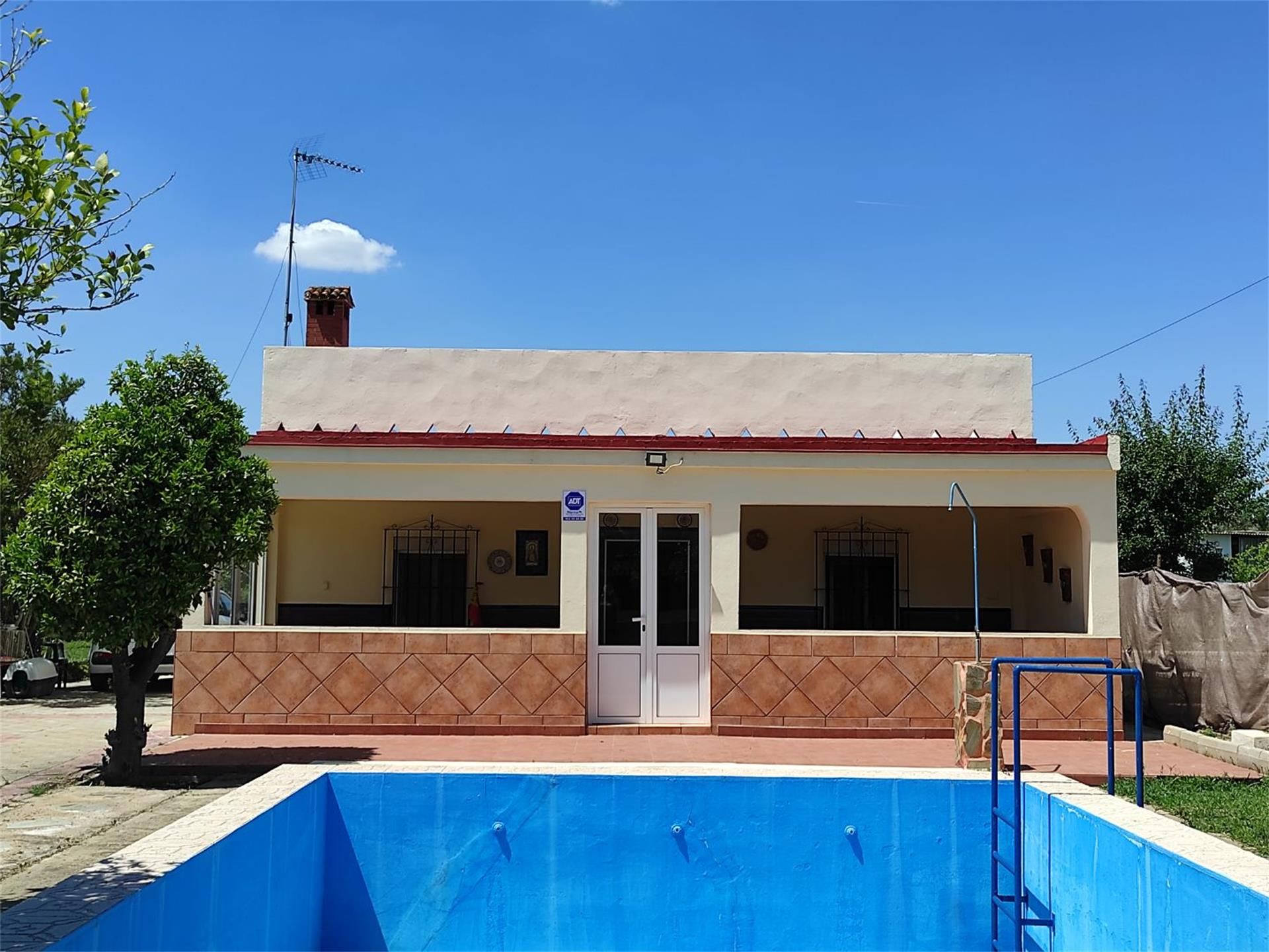 Piscina de Casa o xalet en venda en Utrera amb Aire condicionat, Terrassa i Piscina