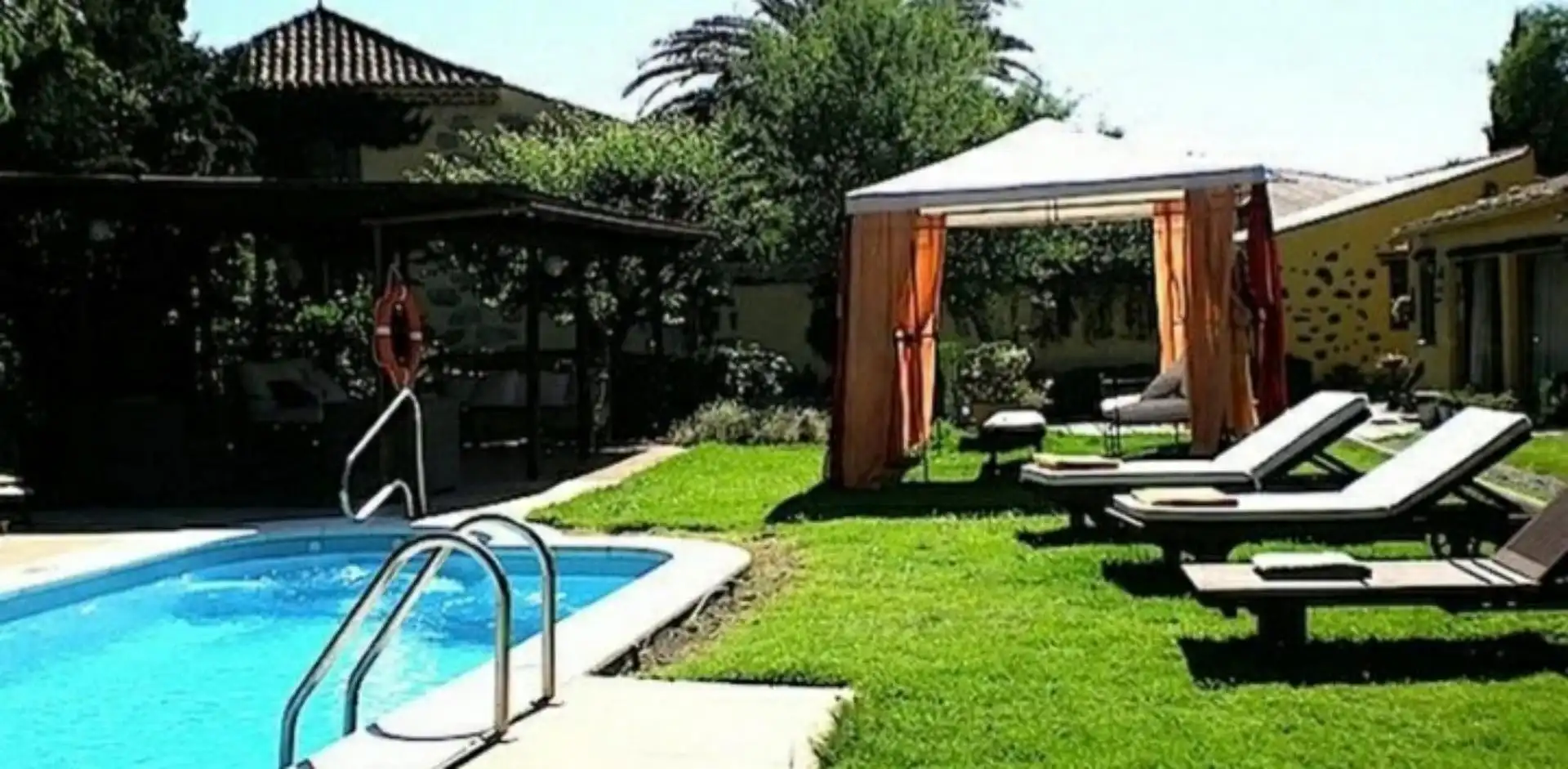 Jardín de Finca rústica en venta en Vega de San Mateo con Aire acondicionado, Calefacción y Parquet