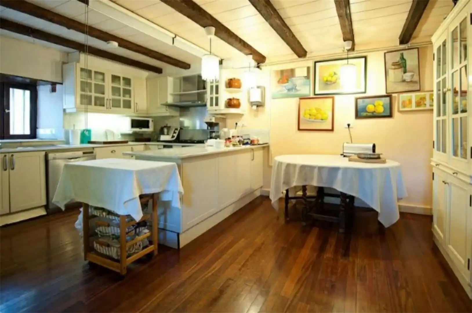 Cocina de Finca rústica en venta en Vega de San Mateo con Aire acondicionado, Calefacción y Parquet