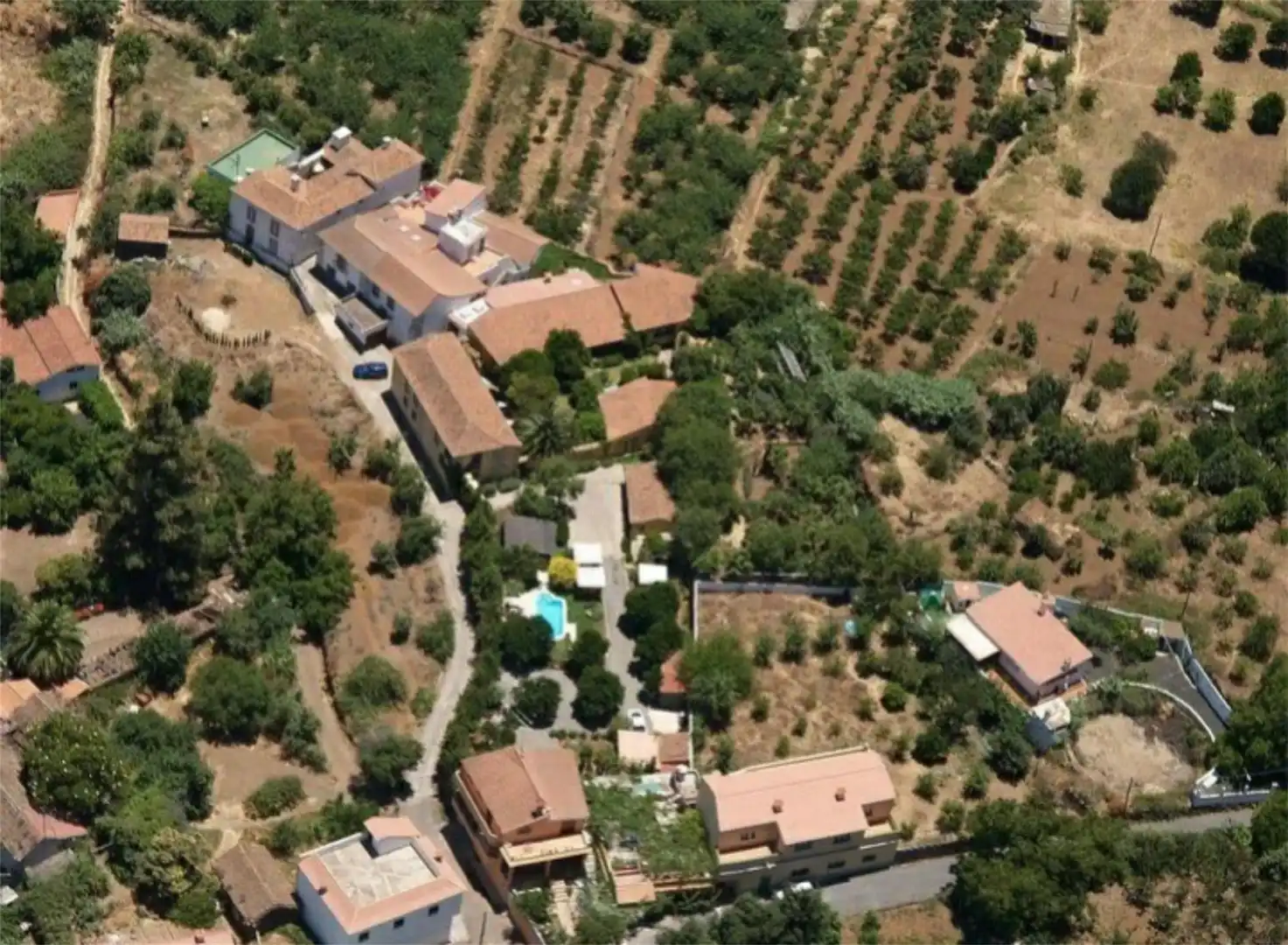 Vista exterior de Finca rústica en venta en Vega de San Mateo con Aire acondicionado, Calefacción y Parquet