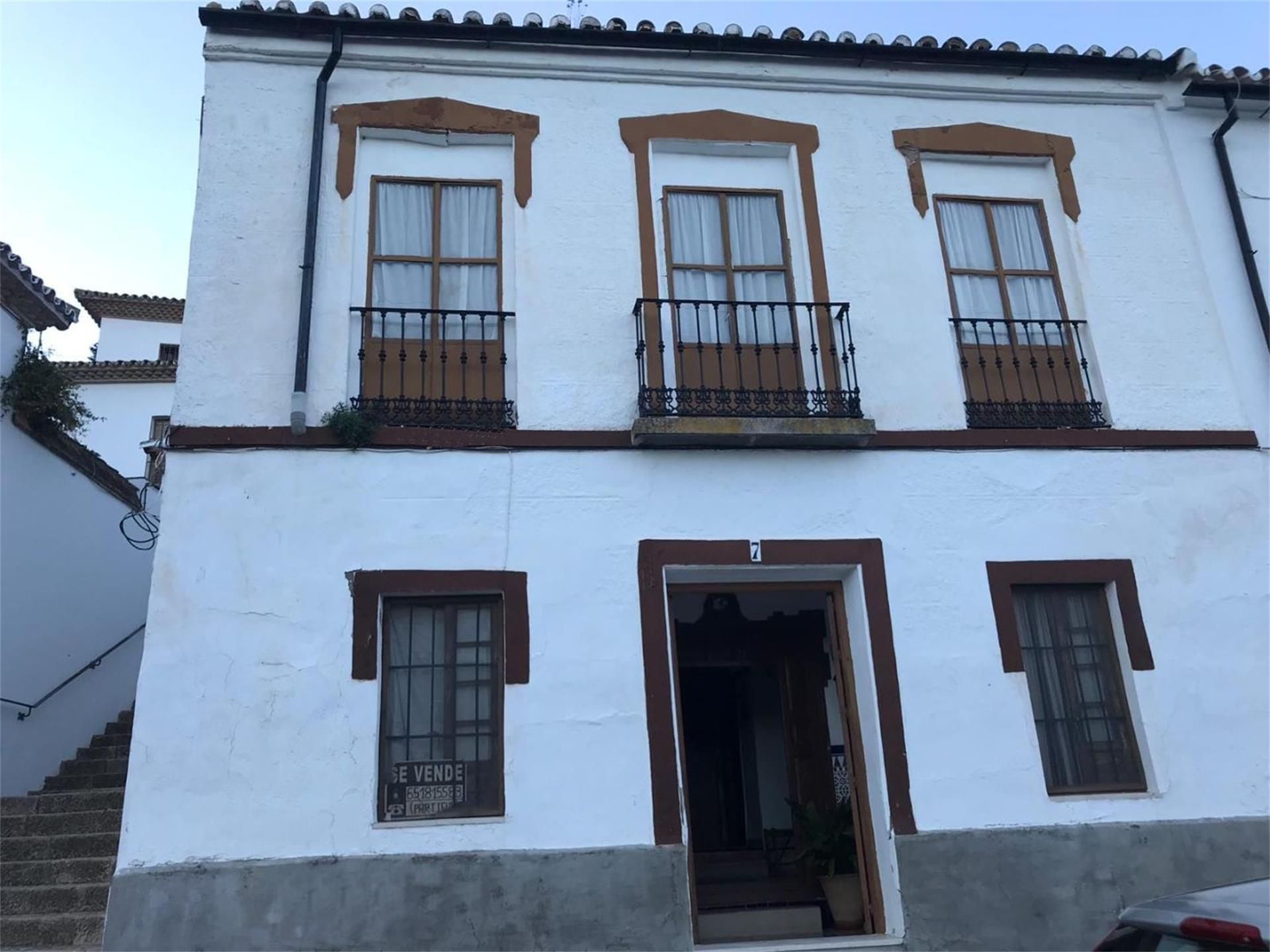 Exterior view of Single-family semi-detached for sale in Ronda  with Terrace and Balcony