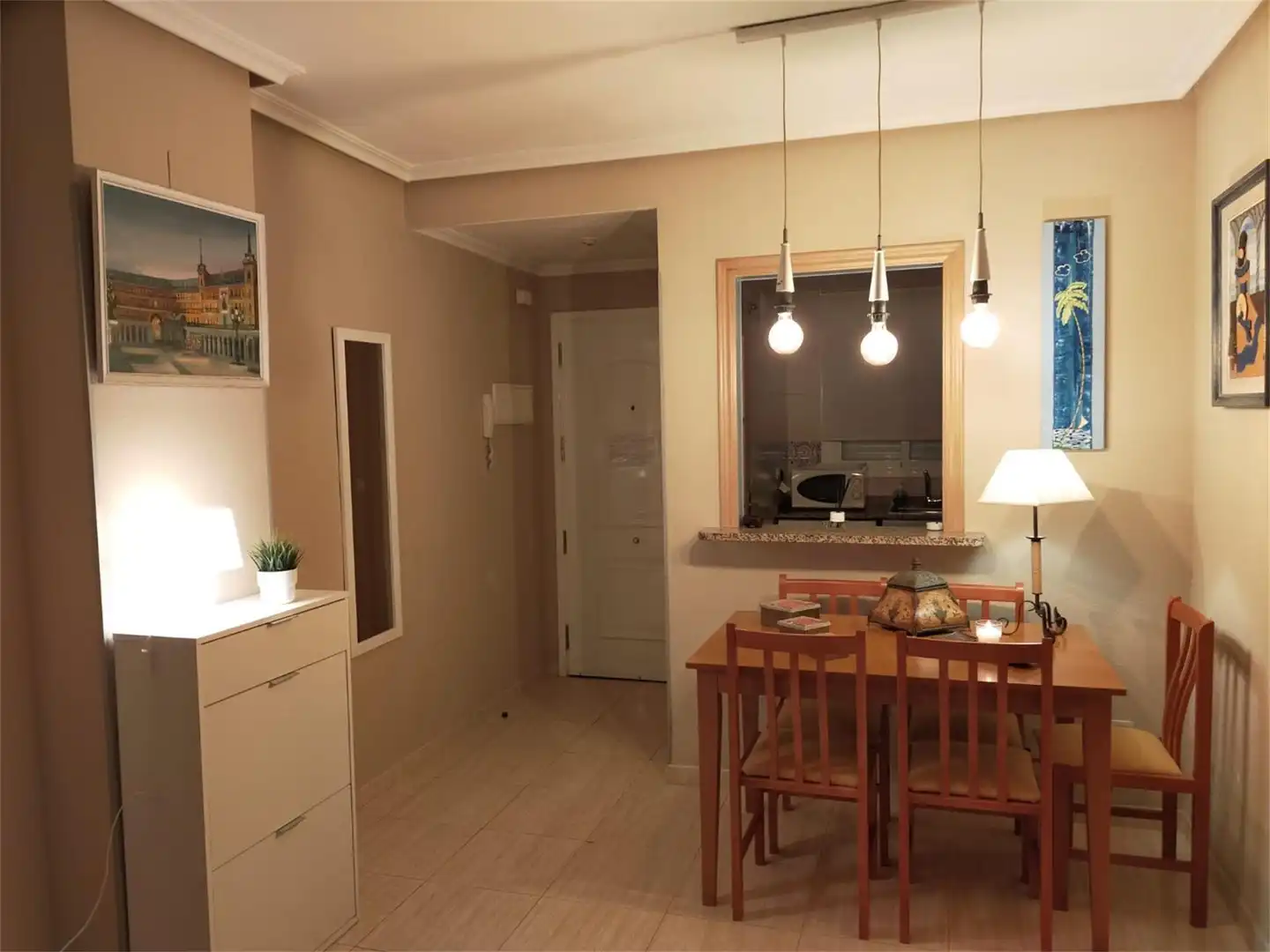 Dining room of Flat for sale in Oropesa del Mar / Orpesa  with Air Conditioner, Heating and Terrace