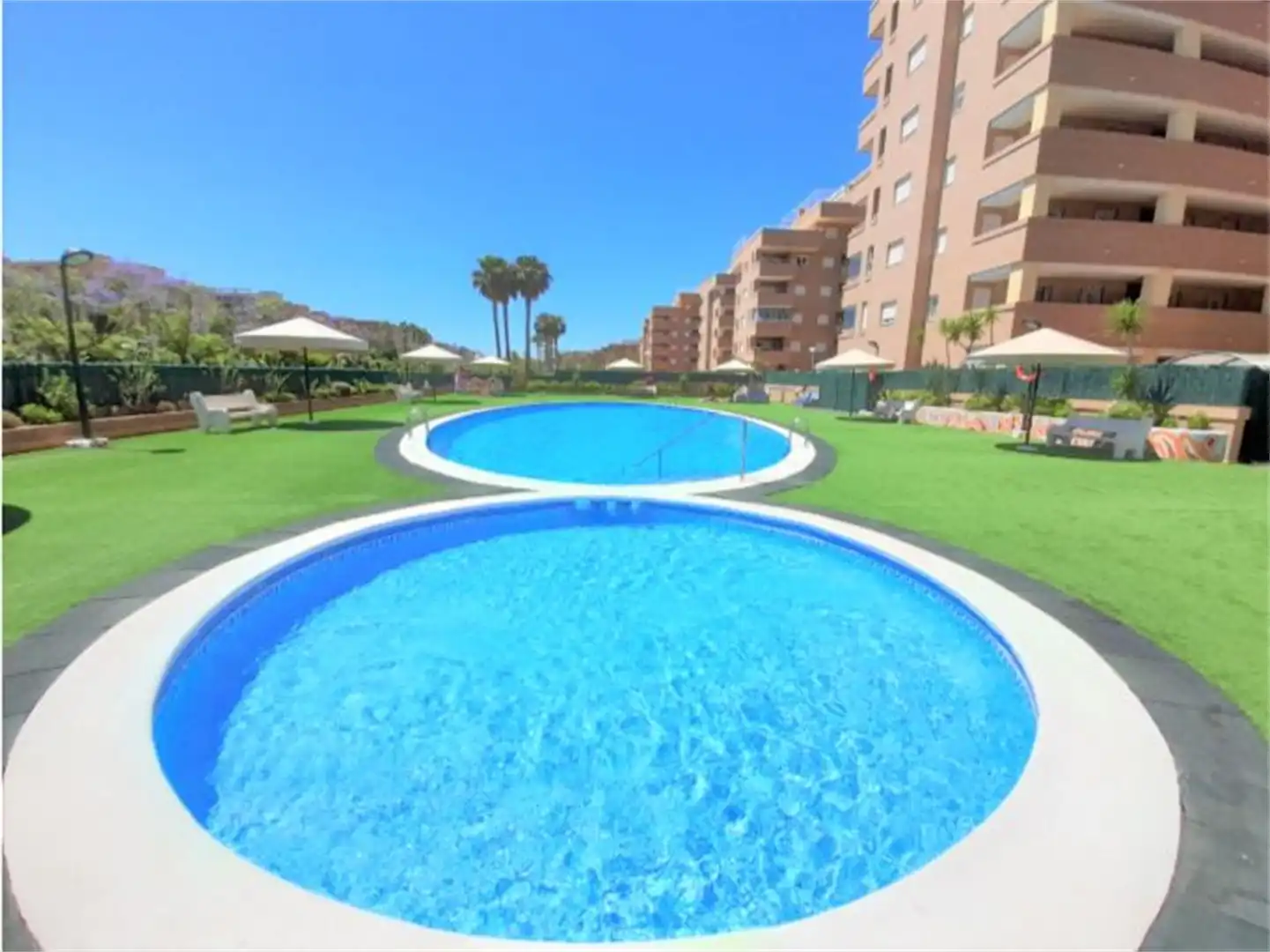 Swimming pool of Flat for sale in Oropesa del Mar / Orpesa  with Air Conditioner, Heating and Terrace