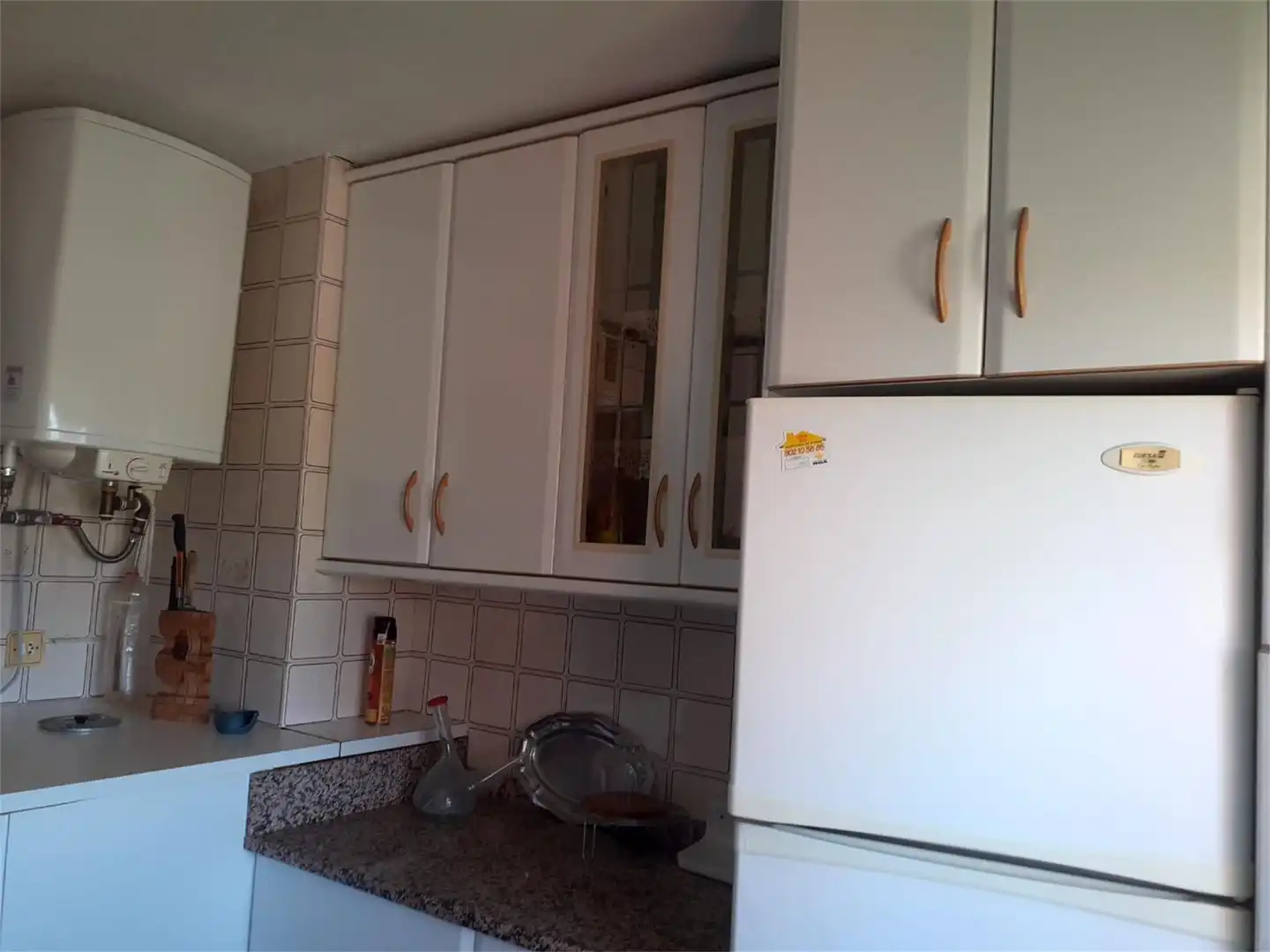Küche von Wohnung zum Verkauf in El Cubo de Tierra del Vino   mit Heizung, Terrasse und Abstellraum