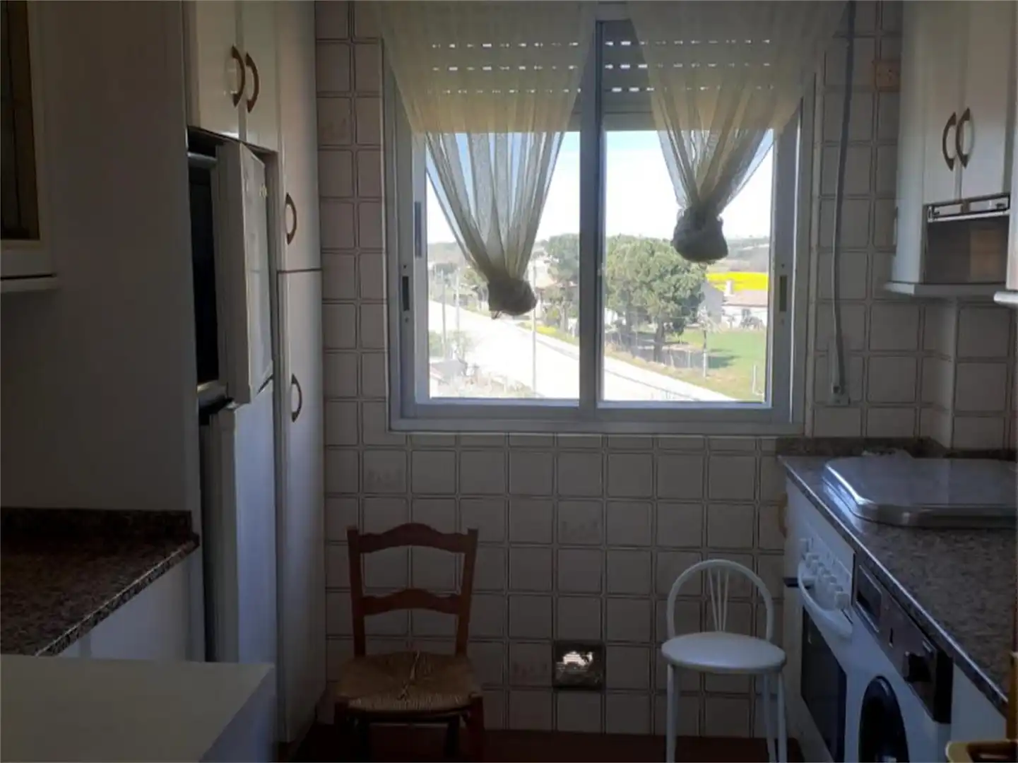 Küche von Wohnung zum Verkauf in El Cubo de Tierra del Vino   mit Heizung, Terrasse und Abstellraum