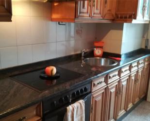 Kitchen of Flat to share in Ourense Capital   with Heating, Parquet flooring and Furnished