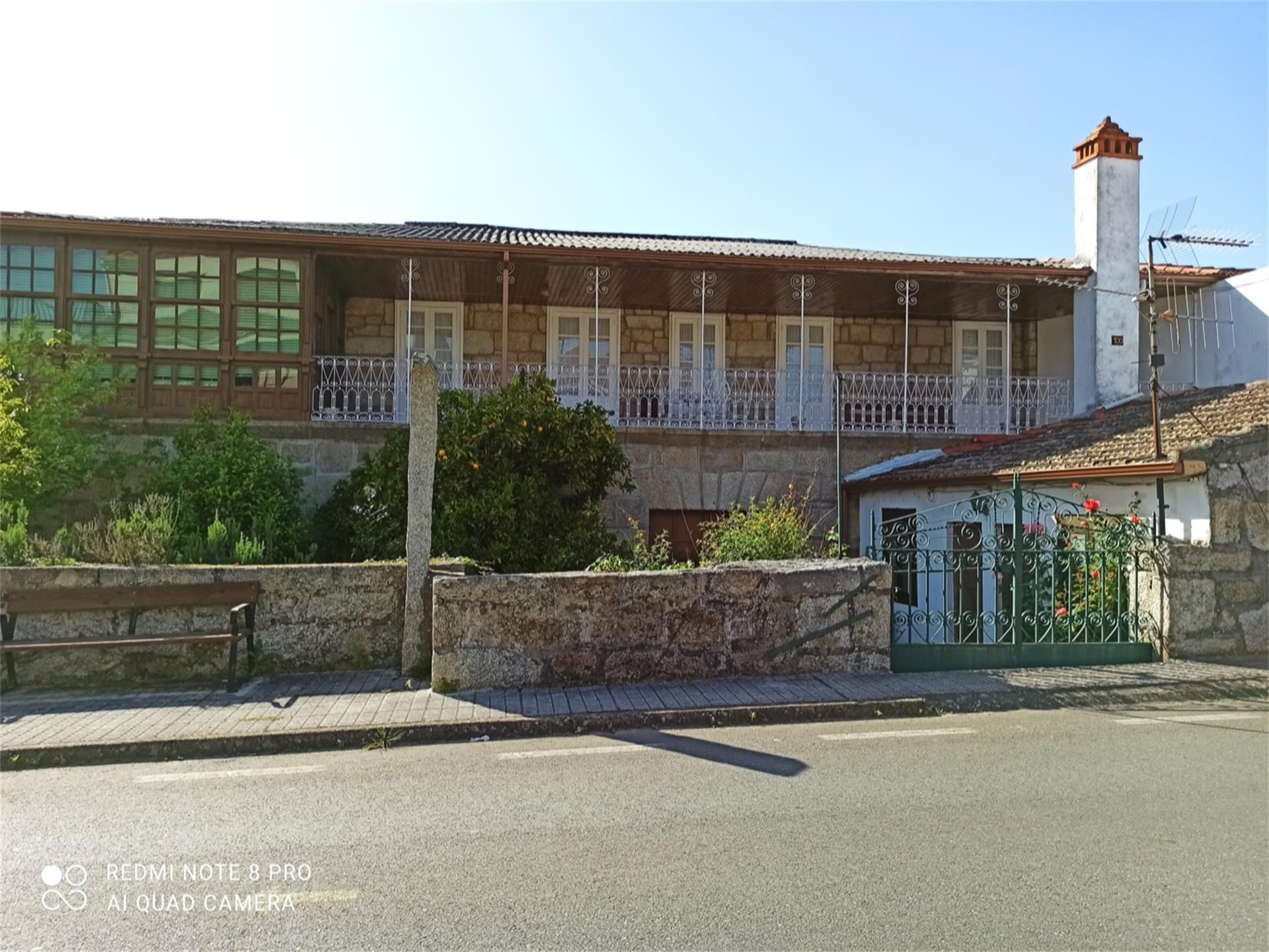 Exterior view of Single-family semi-detached for sale in Cenlle  with Private garden and Terrace