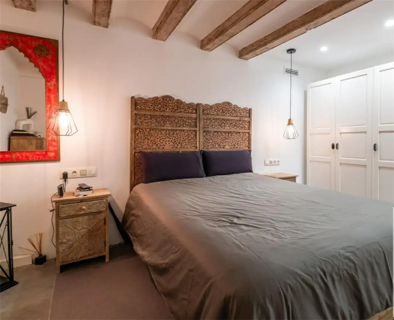 Loft zum Verkauf in Carrer del Taulat, 54, El Poblenou Schlafzimmer von Loft zum Verkauf in Barcelona Capital mit Klimaanlage