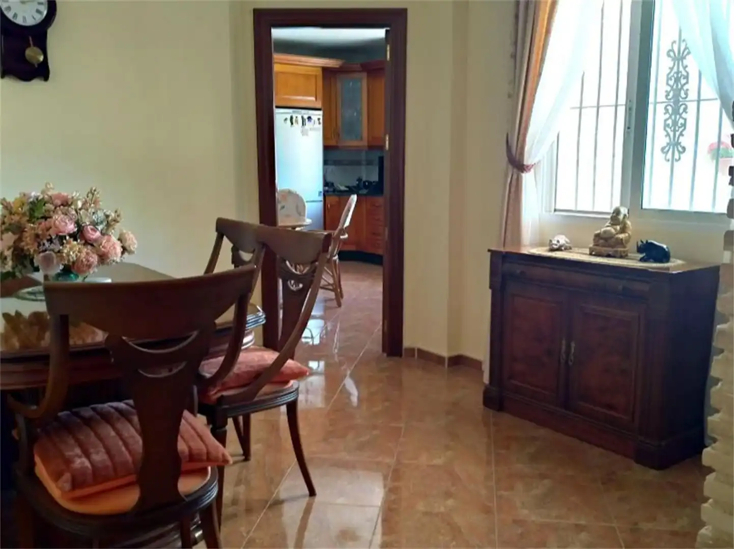 Esszimmer von Wohnung zum Verkauf in Fortuna mit Privatgarten, Terrasse und Abstellraum